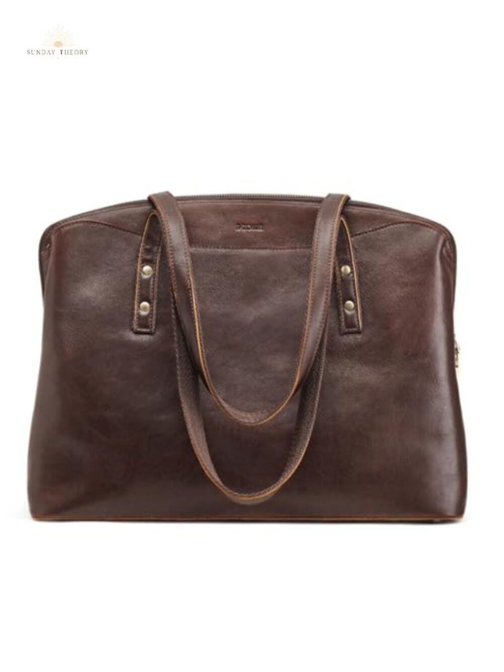 Full Grain Cattle Leather Tote Bag Large Capacity Shoulder Handbag